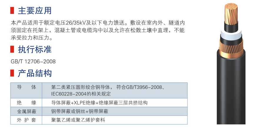 中壓電力電纜
